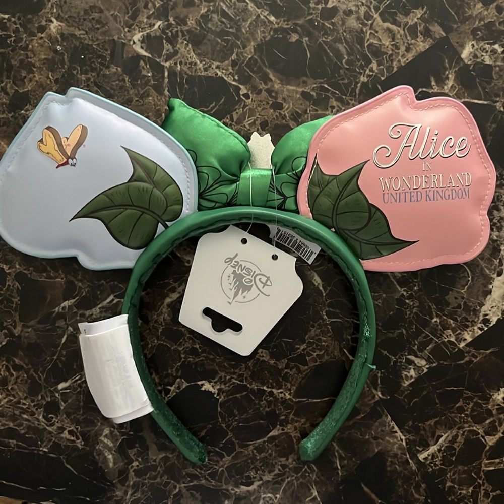 Disney Alice in wonderland ears NWT - Picture 2 of 2